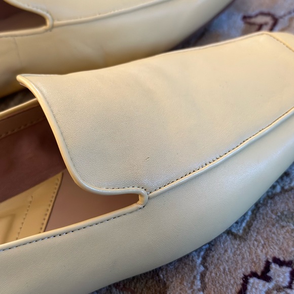 Franco Sarto Women’s Avery 2 Loafers Light Yellow Raffia Size 9.5 Square Toe - Picture 15 of 15